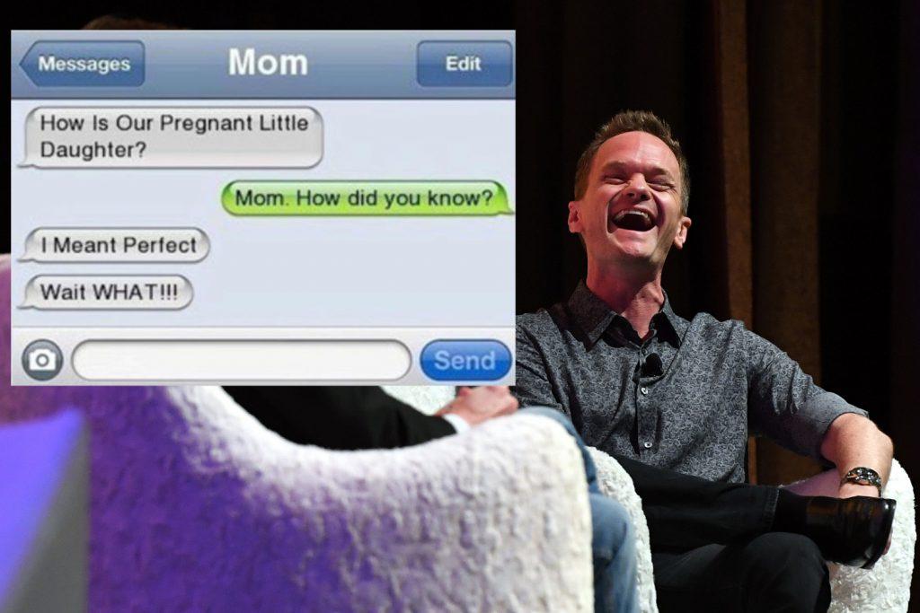 Surprise We're Having a Baby Texting Mistakes