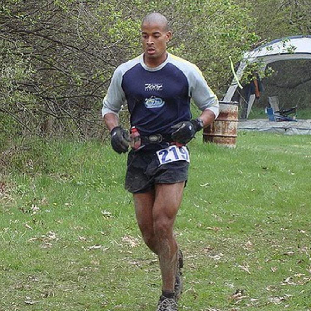 David Goggins running