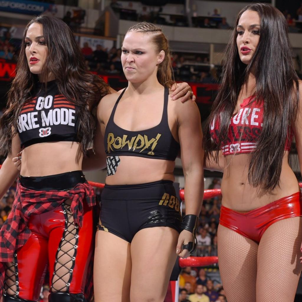 Upstaged by Ronda Rousey Bella Twins Rise to Fame