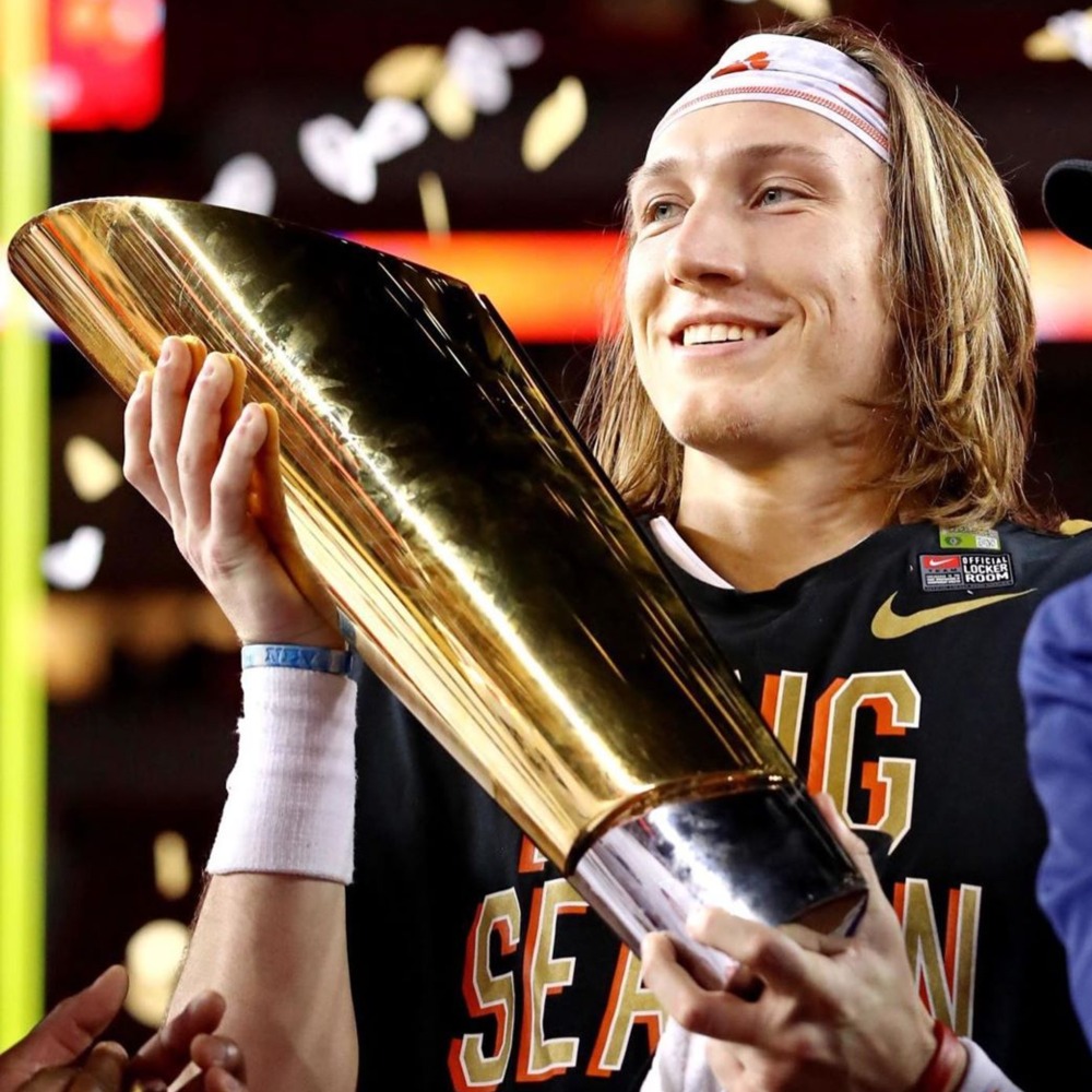 Breaking News: Trevor Lawrence changes shampoo 