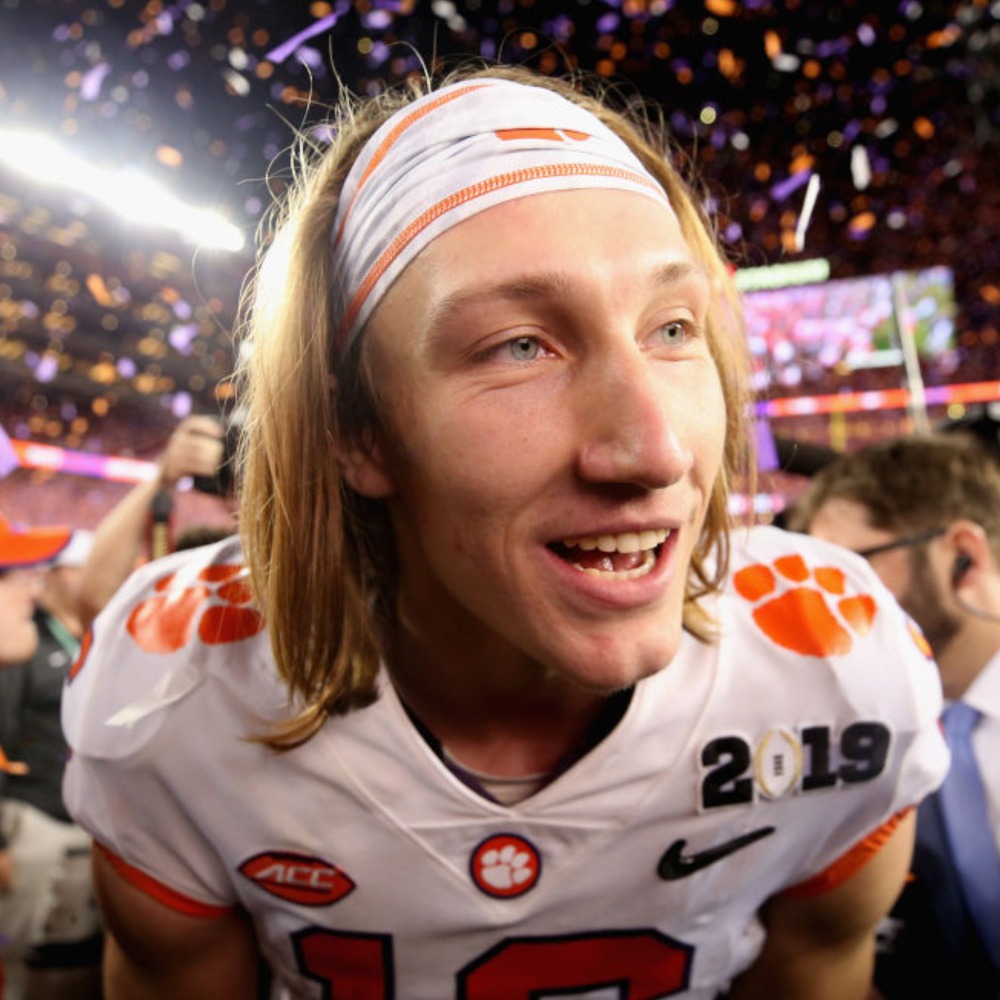 Clemson QB Trevor Lawrence Meets Internet TikTok Doppelganger Bella Martina  at Latest Home Game