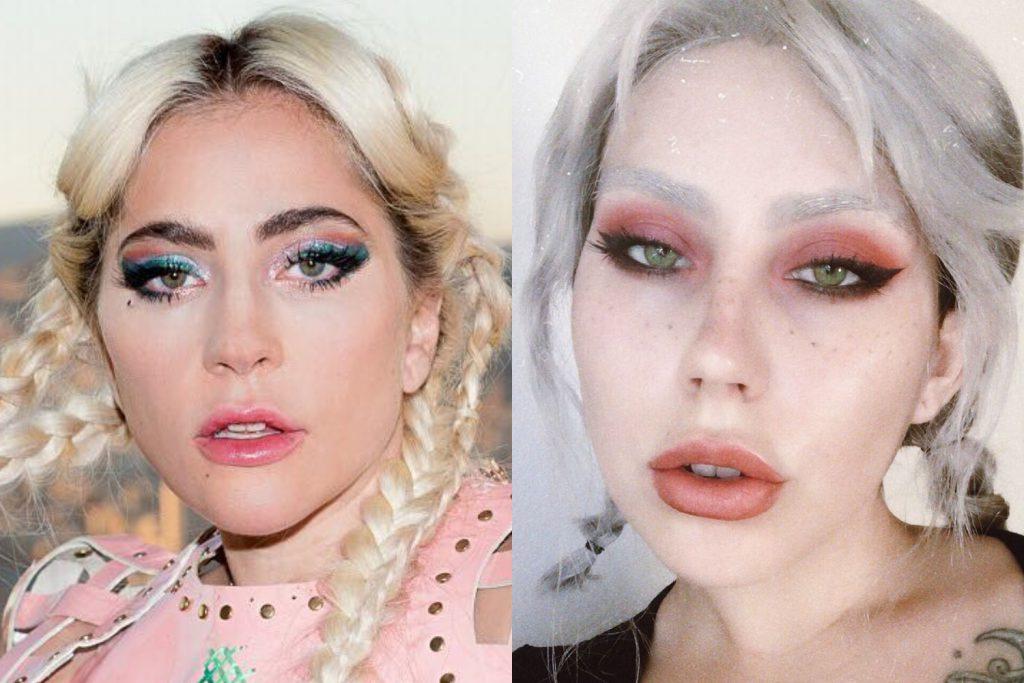 Lady Gaga, Amethyst Rose, Look-alike