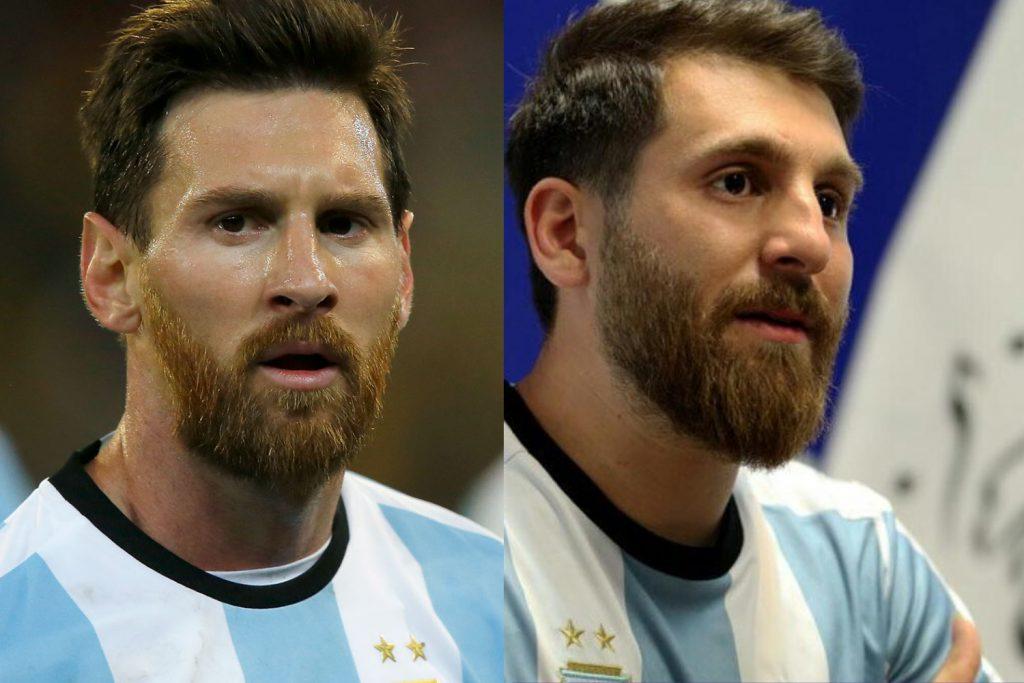Leo Messi, Riza Perestes, Look-alike