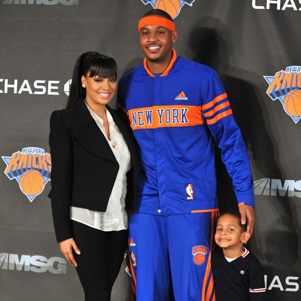 Carmelo and LaLa Anthony Athletes With Celebs