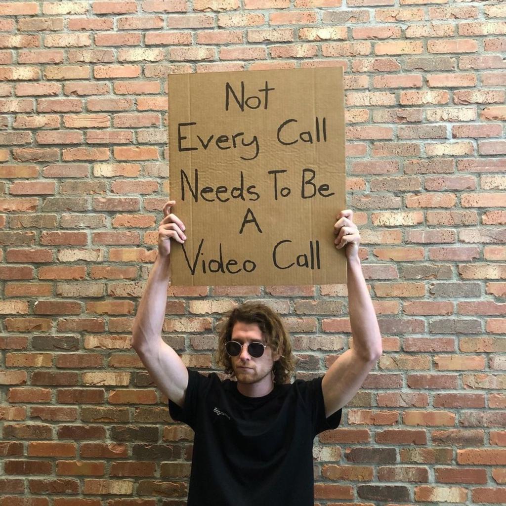 Seth Phillips, Dude With Sign, What Do You Meme, Fuckjerry, Not every call needs to be a video call