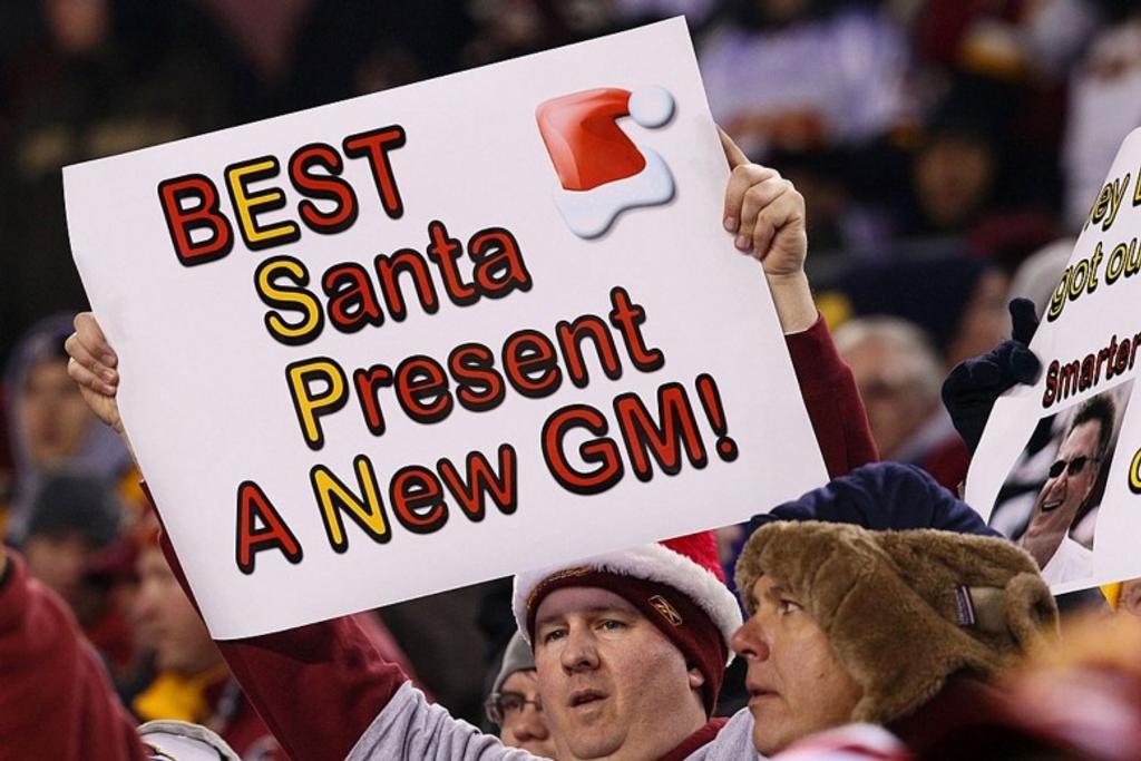 Christmas Wish Funny NFL Sign