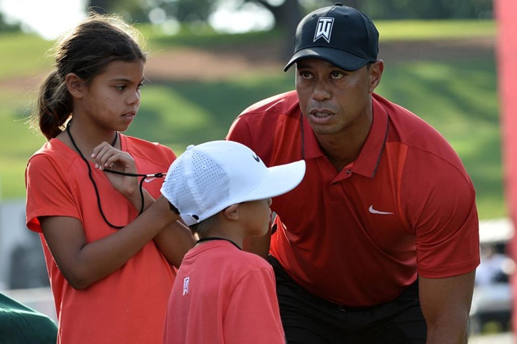 Told Kids Tiger Woods' Marriage