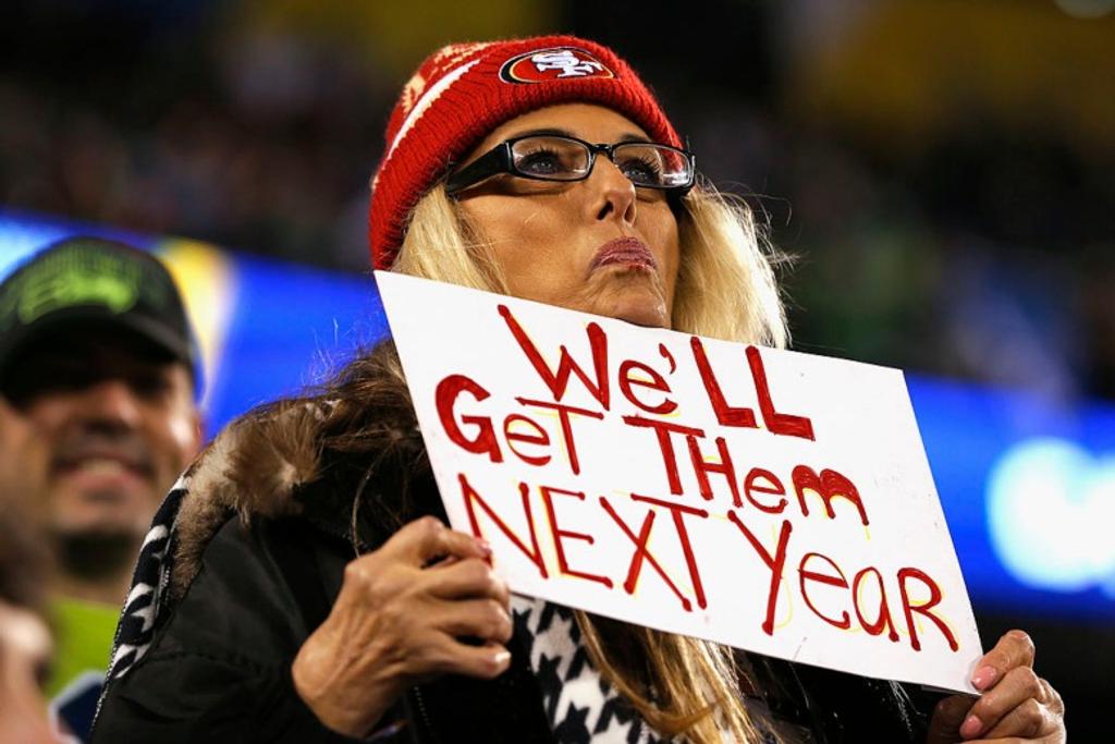 Next Year Funny NFL Signs