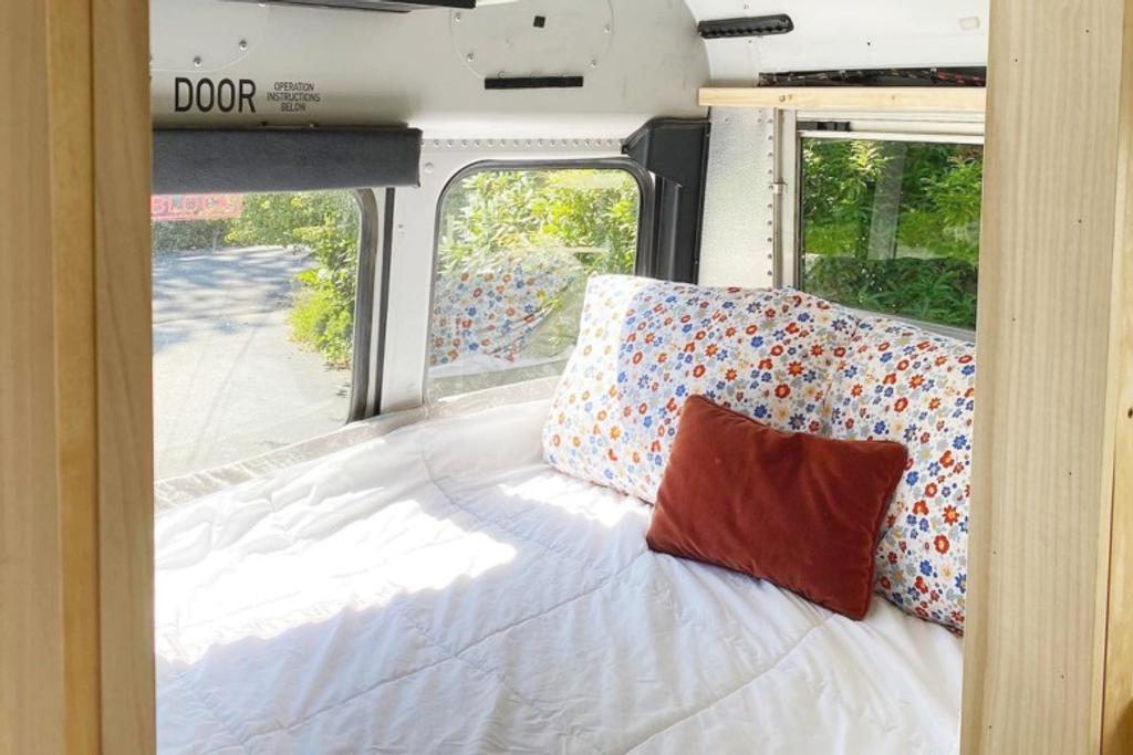 Cassie Furlong makes her tiny house a home with pillows