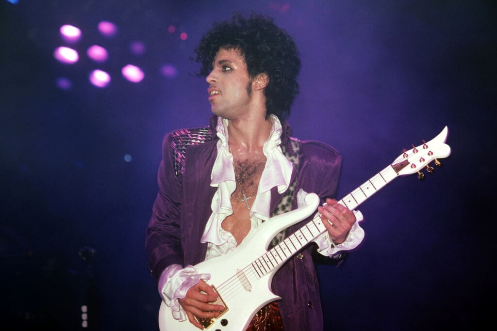 Prince Purple Studded Jacket