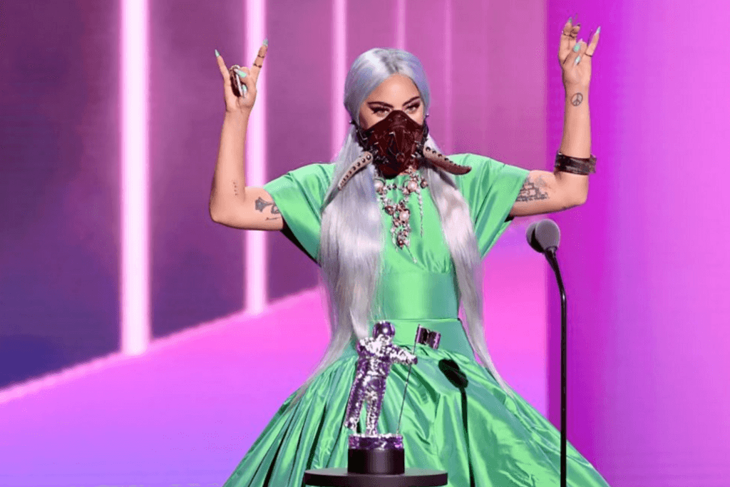 Lady Gaga Mask VMAs