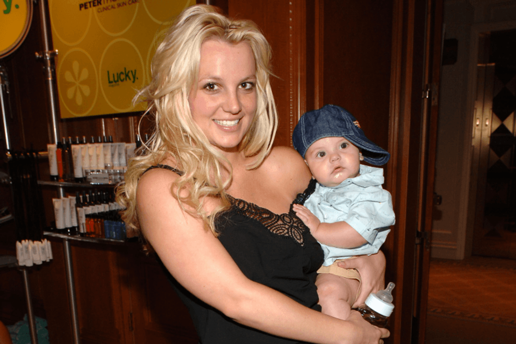 Britney Spears, first baby