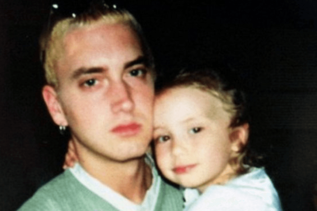 Eminem, young celebrity parents