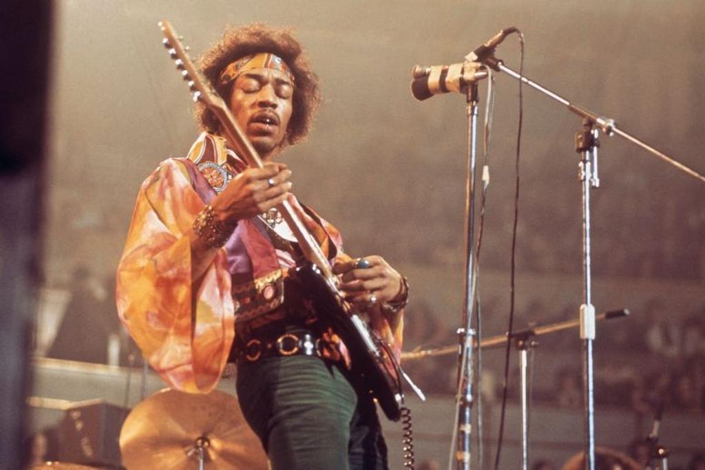 Jimi Hendrix, famous guitarists