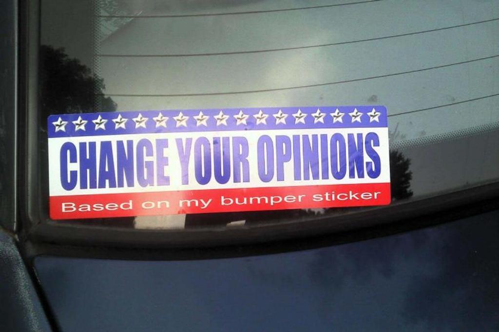 Campaign Bumper Sticker Funny