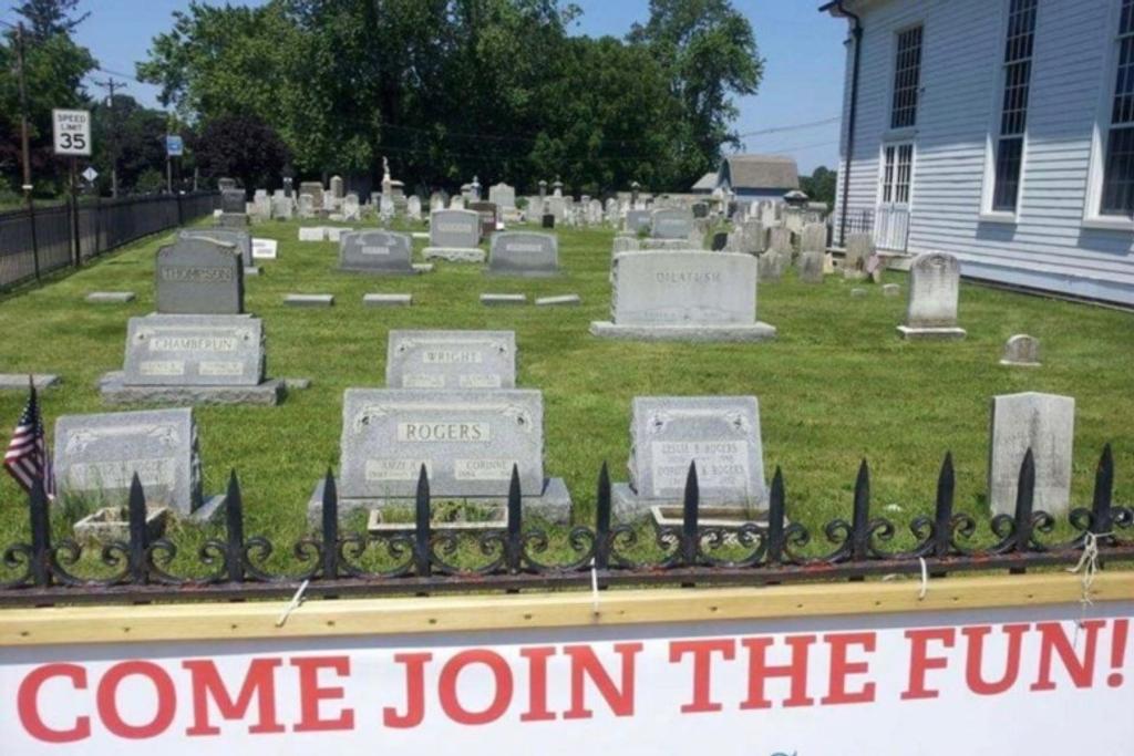 Graveyard Church Advertising Fail