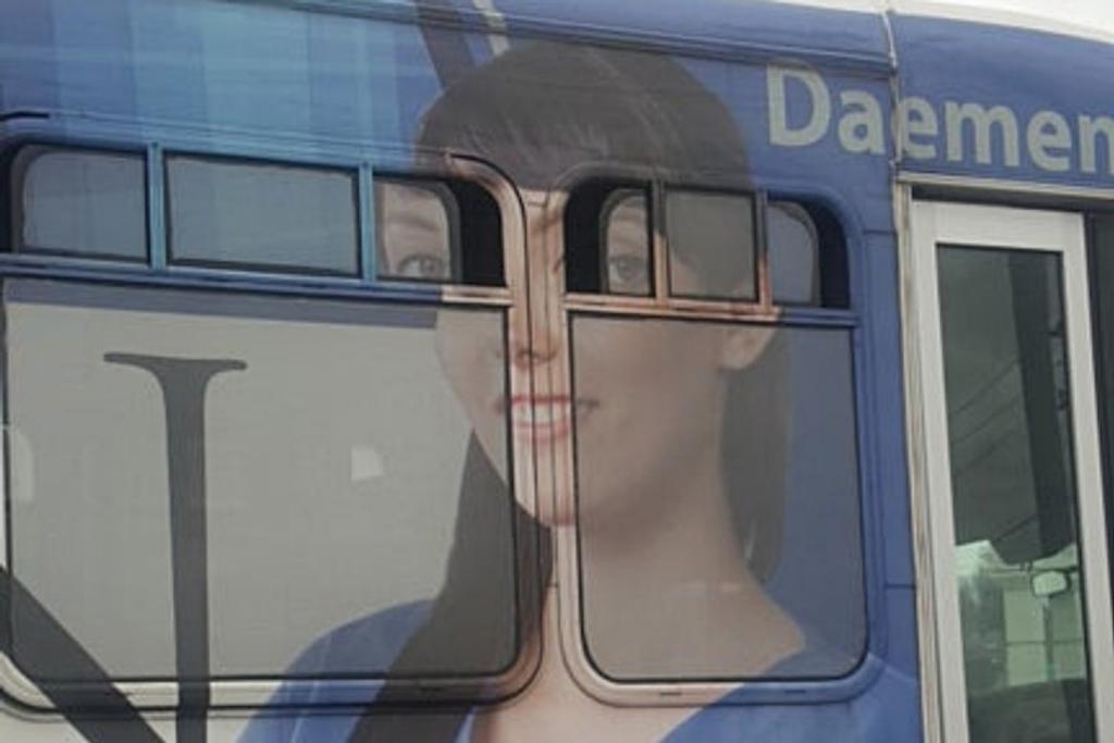Advertising Fail Bus Window