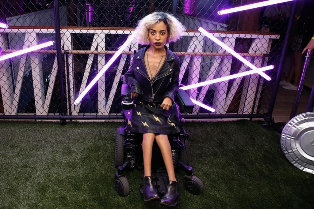 Jillian Mercado wheelchair model