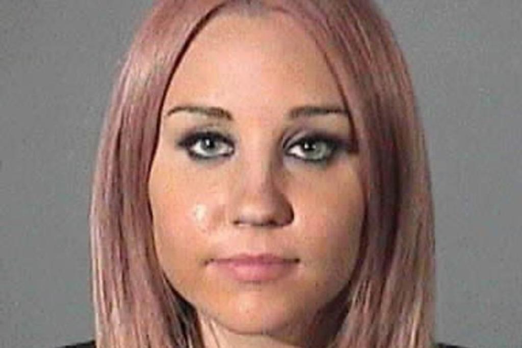 Amanda bynes arrest mugshot