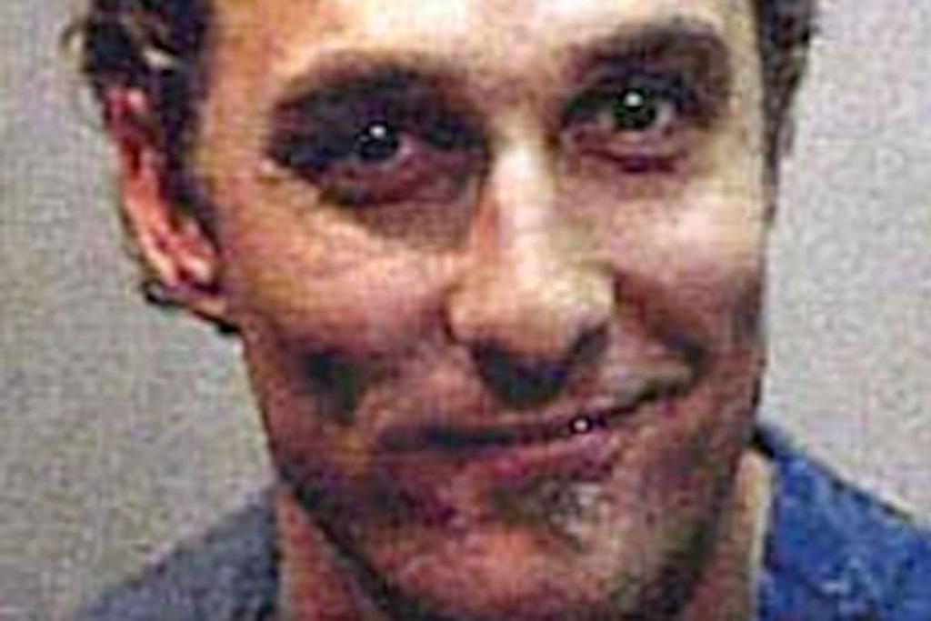 Matthew McConaughey arrest mugshot