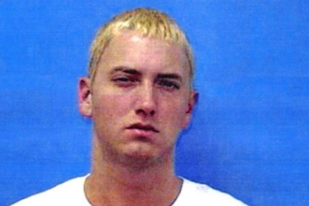 Eminem mugshot charges