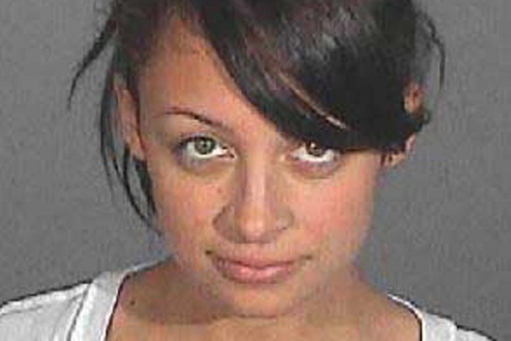Nicole richie arrest mugshot