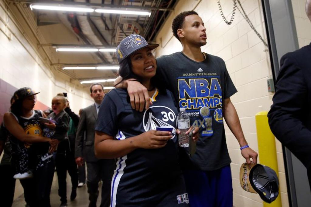 curry nba couples champions 