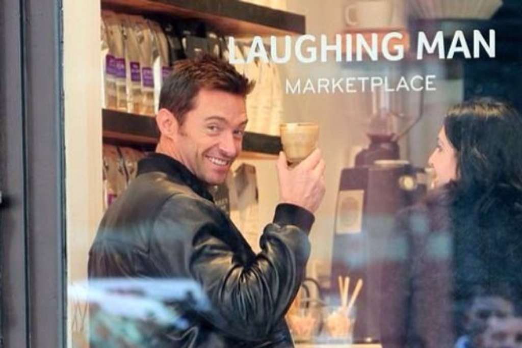 Hugh Jackman - Laughing Man Coffee