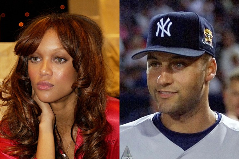 How many girlfriends did Derek Jeter have before getting hitched to  supermodel Hannah Davis?