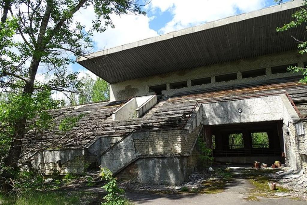 Chernobyl, Stadium,Pripyat, Abandoned