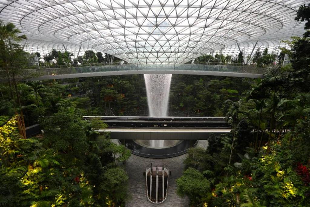 Nature Filled Skytrain Singapore