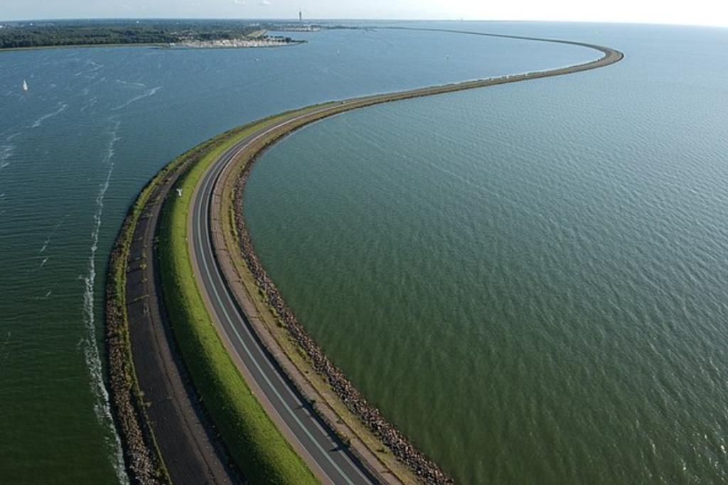Houtribdijk Dam Netherlands infrastructure