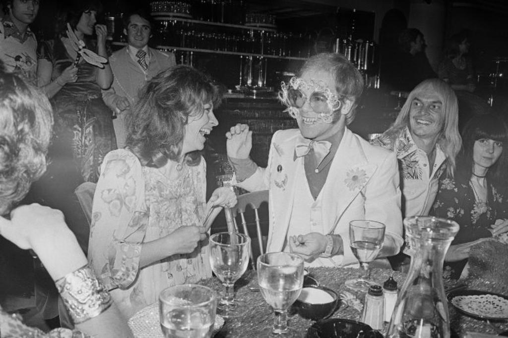 Elton John Partying 70s 