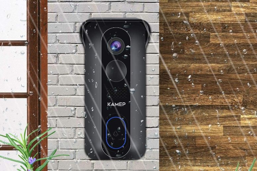 KAMEP Wireless Wifi Video Doorbell Camera [2022 Upgraded]