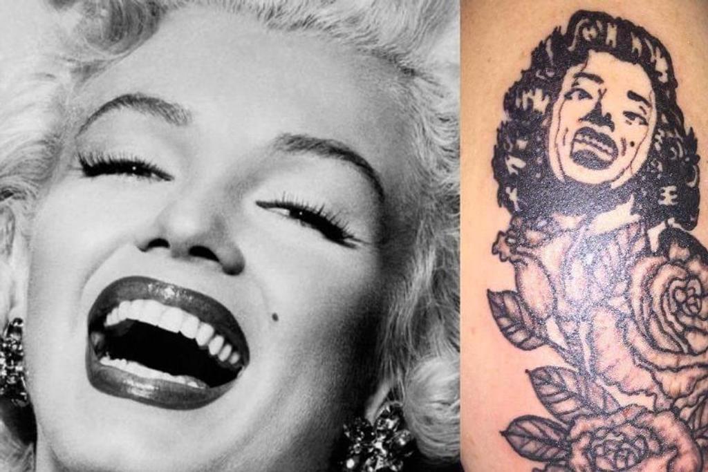 marilyn monroe tattoo inspiration