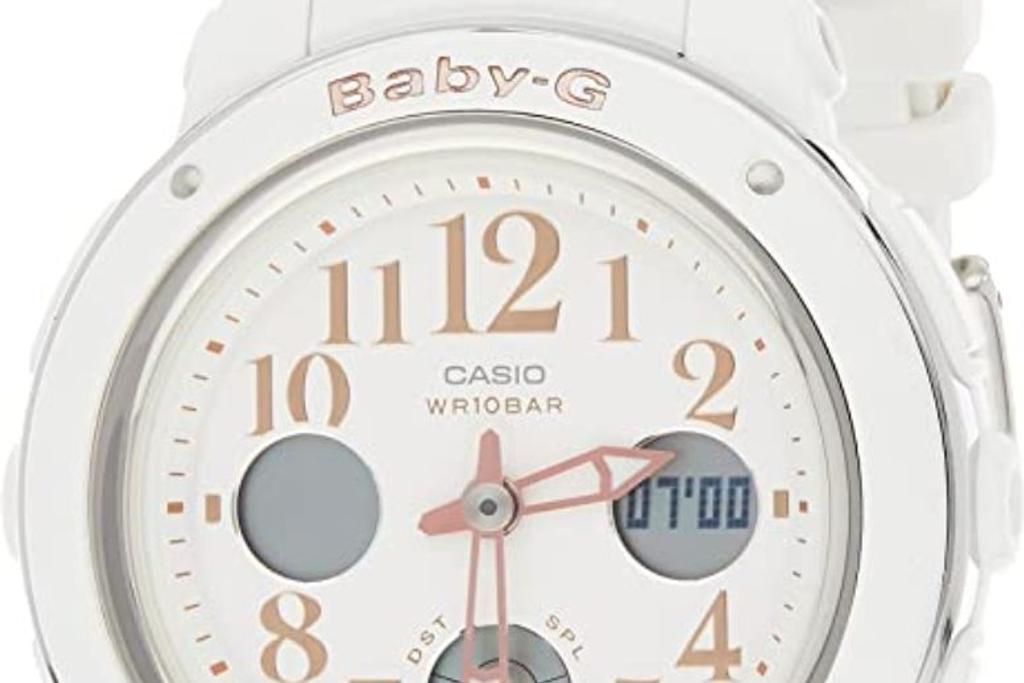 Casio Women's BGA150EF-7B Baby-G White Watch