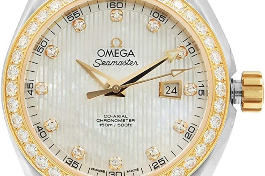 Omega Watch Seamaster Aqua Terra Co-axial Automatic Diamond