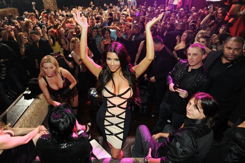 Kim Kardashian club appearance