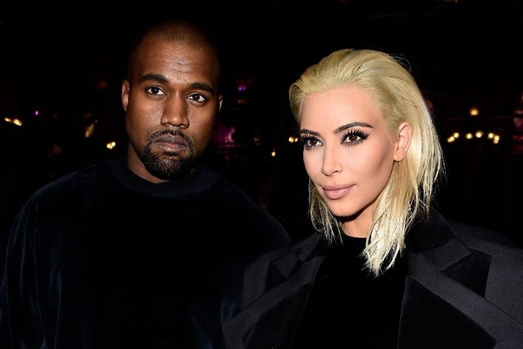 Kim Kardashian bleach blonde