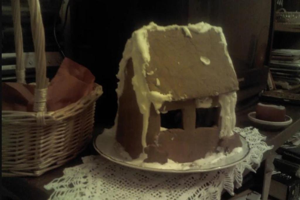 Gingerbread House baking fail
